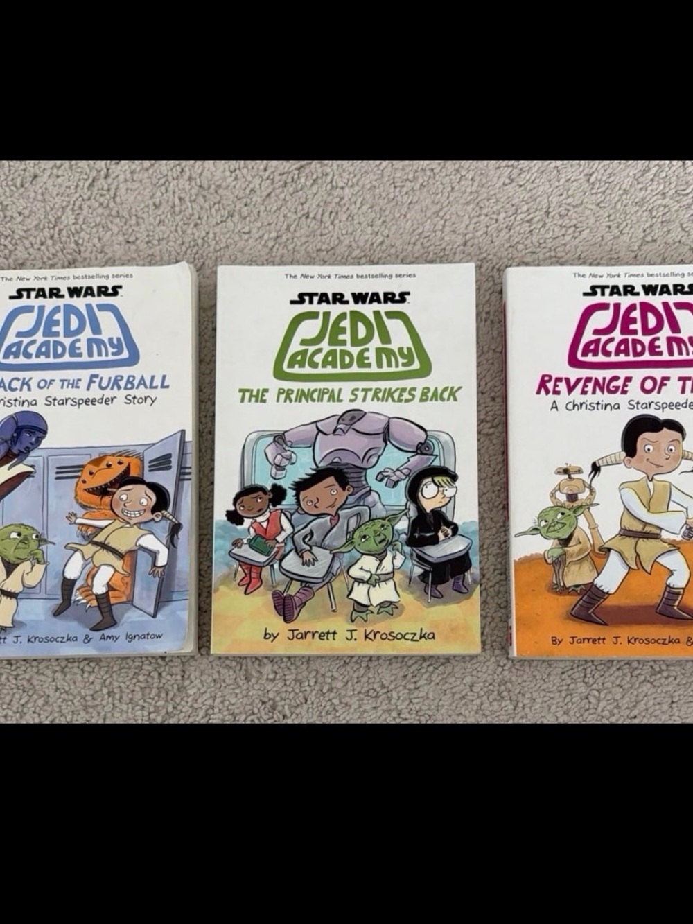 Star Wars- The Jedi Academy books